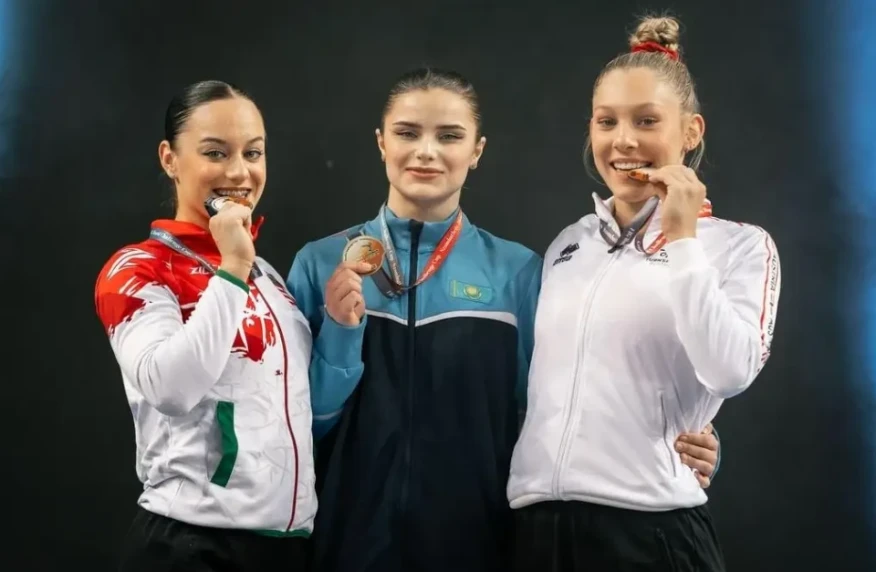 Спорттық гимнастикадан әлем кубогы аяқталды Спорттық гимнастикадан әлем кубогы аяқталды