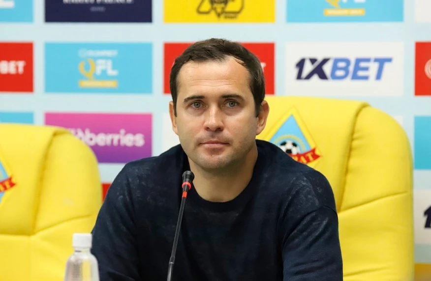 Александр Кержаков: Қарсыластың голы біздің жоспарымызды бұзды Александр Кержаков: Қарсыластың голы біздің жоспарымызды бұзды