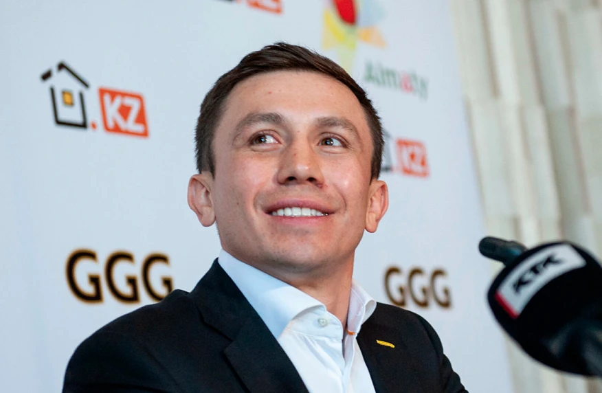 Геннадий Головкин Нұрбек Оралбайды құттықтады Геннадий Головкин Нұрбек Оралбайды құттықтады