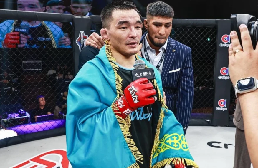 Болат Заманбеков кезекті жеңісімен чемпиондық жекпе-жекке жол ашты (видео) Болат Заманбеков кезекті жеңісімен чемпиондық жекпе-жекке жол ашты (видео)