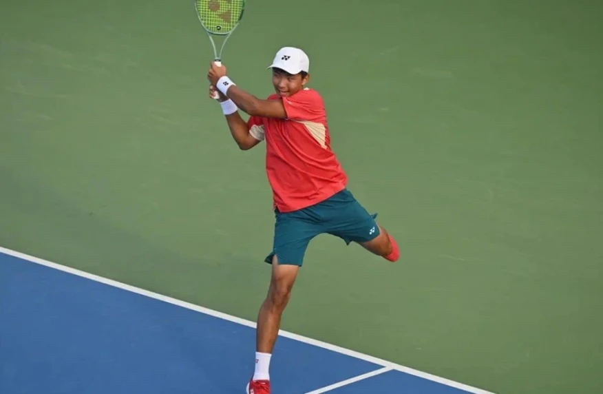 Зангар Нурланулы обыграл 13-ю ракетку мира ITF Juniors на юниорском US Open Зангар Нурланулы обыграл 13-ю ракетку мира ITF Juniors на юниорском US Open
