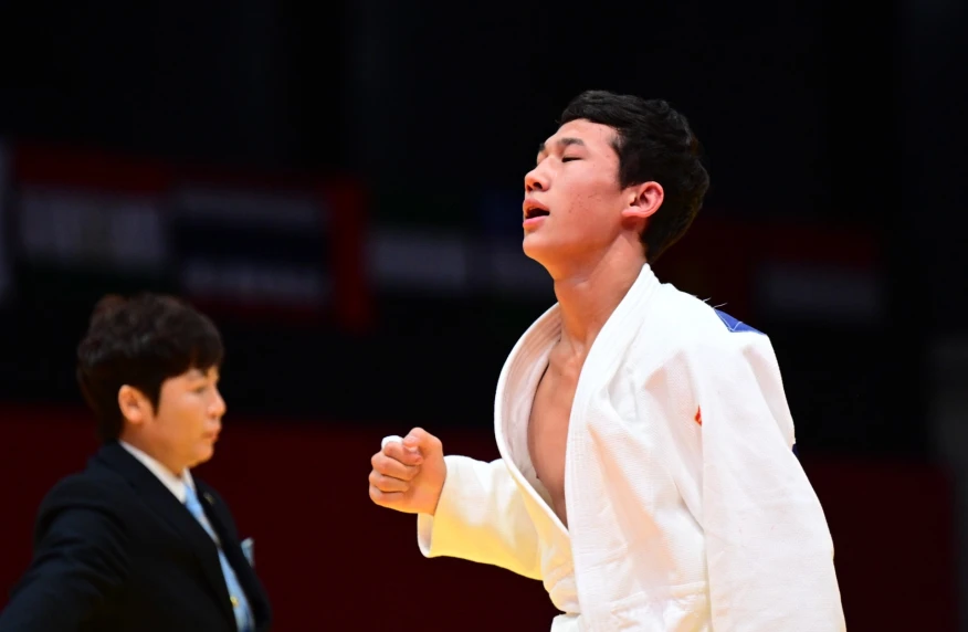 Дзюдоист Еркен Бекали завоевал "золото" ЮАИ Дзюдоист Еркен Бекали завоевал "золото" ЮАИ