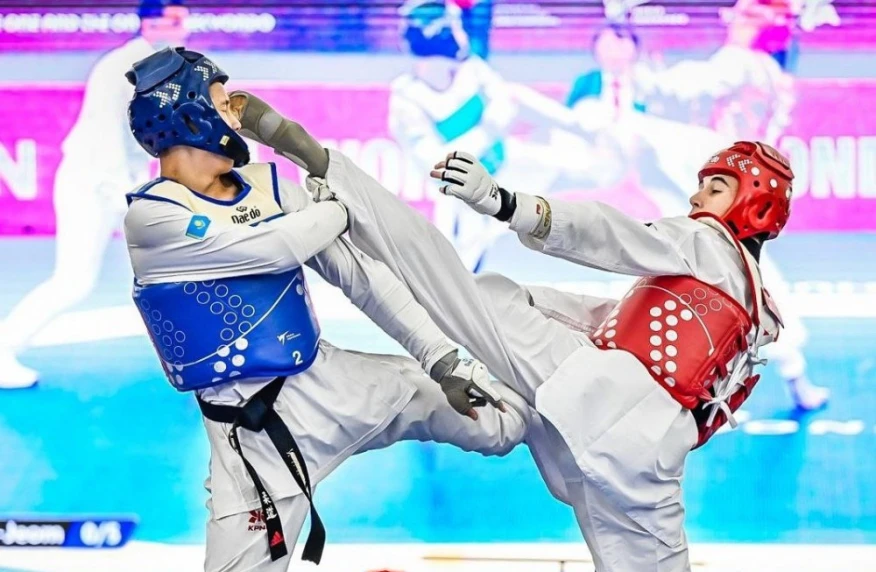 5 победителей. Завершился второй день Чемпионата Казахстана по таеквандо (видео) 5 победителей. Завершился второй день Чемпионата Казахстана по таеквандо (видео)