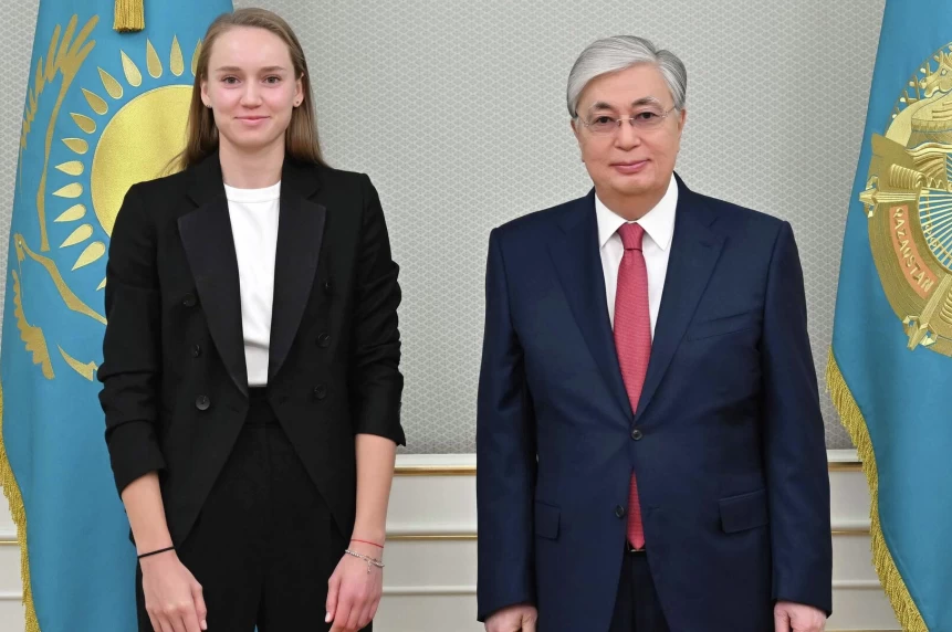 Тоқаев Елена Рыбакинаны WTA 500 турниріндегі жеңісімен құттықтады Тоқаев Елена Рыбакинаны WTA 500 турниріндегі жеңісімен құттықтады