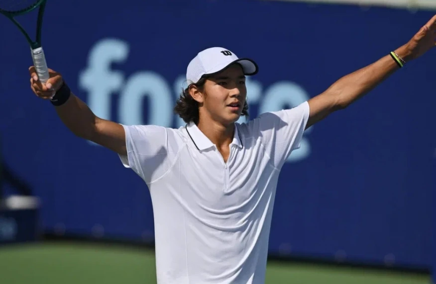 Амир Омарханов впервые в карьере пробился в полуфинал турнира серии ITF M25 (видео) Амир Омарханов впервые в карьере пробился в полуфинал турнира серии ITF M25 (видео)