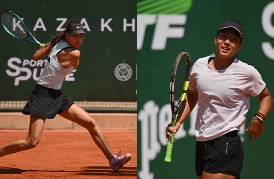 Еркежан Жанатаева мен Адия Омарбек Roland Garros Junior жарысының финалына мерзімінен бұрын шықты Еркежан Жанатаева мен Адия Омарбек Roland Garros Junior жарысының финалына мерзімінен бұрын шықты