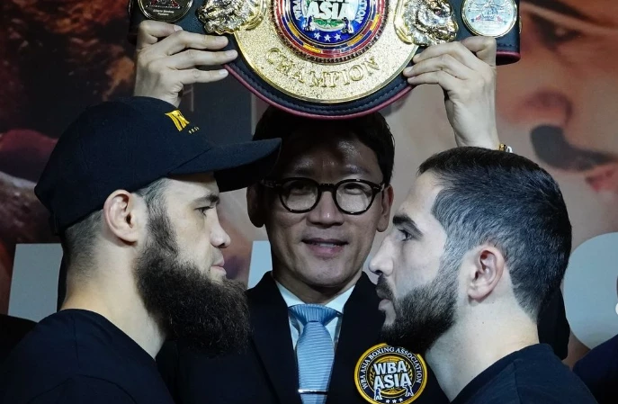 Руслан Мадиев – обладатель пояса чемпиона Азии по версии WBA Руслан Мадиев – обладатель пояса чемпиона Азии по версии WBA