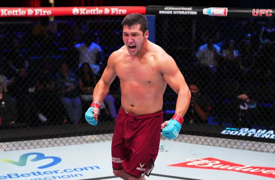 Дияр Нургожай сделал вес перед вторым боем в UFC Дияр Нургожай сделал вес перед вторым боем в UFC