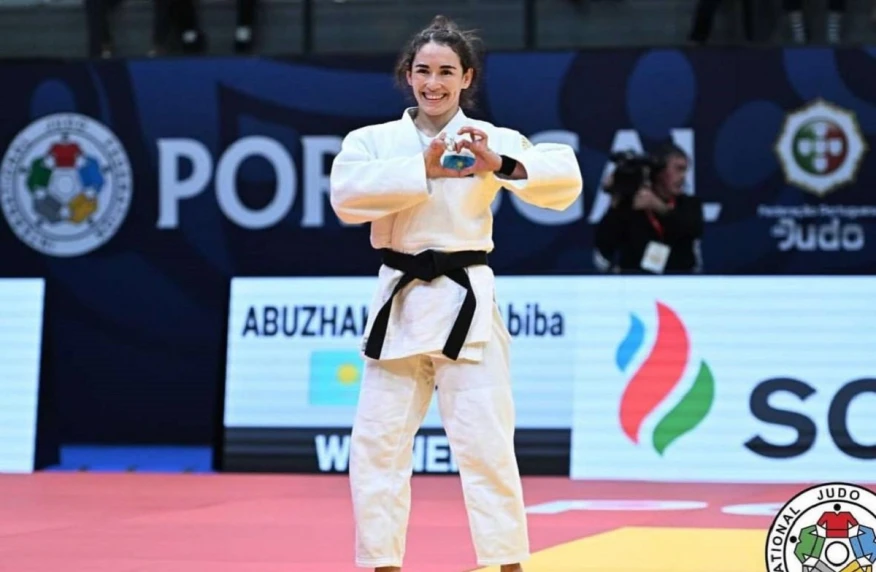 Абиба Абужакынова взяла бронзу на Grand Slam в Абу-Даби Абиба Абужакынова взяла бронзу на Grand Slam в Абу-Даби