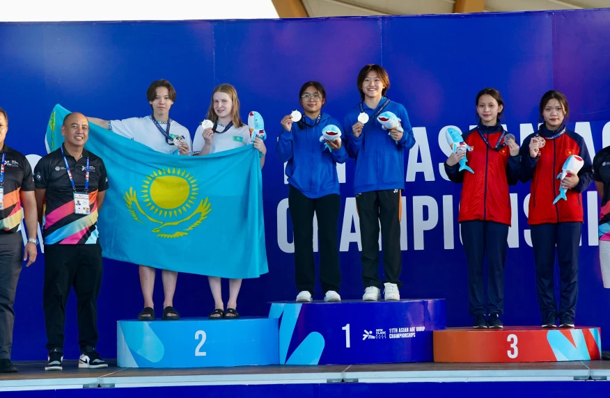 Сборная Казахстана по водным видам спорта завоевала 11 медалей на чемпионате Азии Сборная Казахстана по водным видам спорта завоевала 11 медалей на чемпионате Азии