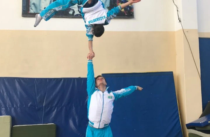 Казахстанцы завоевали «серебро» на чемпионате мира по спортивной акробатике Казахстанцы завоевали «серебро» на чемпионате мира по спортивной акробатике