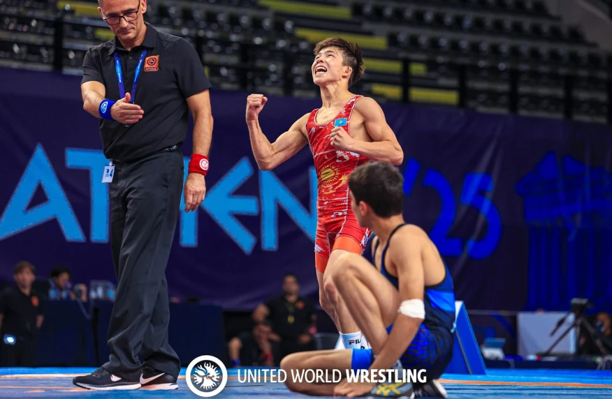 Куанышбек выиграл чемпионат мира по греко-римской борьбе Куанышбек выиграл чемпионат мира по греко-римской борьбе