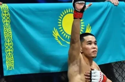 Асу Алмабаев UFC-де жеңіске жетті Асу Алмабаев UFC-де жеңіске жетті