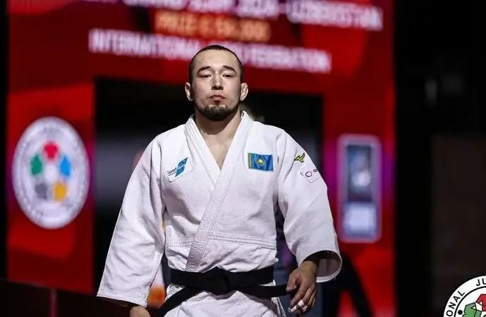 Абылайхан Жубаназар вышел в четвертьфинал Grand Slam в Душанбе Абылайхан Жубаназар вышел в четвертьфинал Grand Slam в Душанбе