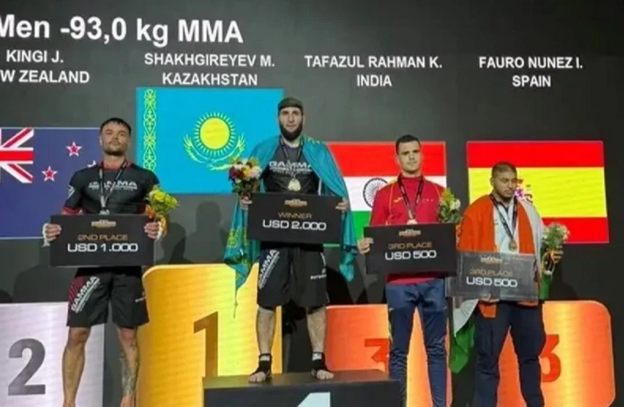 Аралас жекпе жектен Қазақстан құрамасы әлемнің үздік командасы атанды Аралас жекпе жектен Қазақстан құрамасы әлемнің үздік командасы атанды
