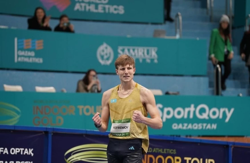 Казахстанский легкоатлет выиграл чемпионат Азии в помещении Казахстанский легкоатлет выиграл чемпионат Азии в помещении