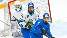 Қазақстандық хоккейшілер Венгрия құрамасын жеңді