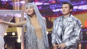 «Біздің жігіттер». Конысбаев и Сагын продолжают покорять шоу «Егіз Лебіз» (видео)