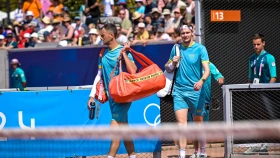 Казахстанские теннисисты завершили участие на Олимпиаде