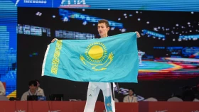 Қазақстандық спортшы Люксембургтегі халықаралық таеквондо турнирінде жеңіске жетті
