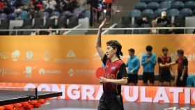 Мужская сборная Казахстана по настольному теннису остановилась в шаге от медали домашнего чемпионата Азии