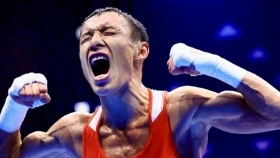 Теміртас Жүсіпов - 48 келіге дейінгі салмақ дәрежесінде Қазақстан чемпионы