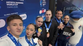 Қазақстан әртістік жүзуден Әлем кубогы кезеңінде екінші медаль жеңіп алды