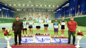 Оралда Uralsk Masters республикалық теннис турнирінің жеңімпаздары анықталды