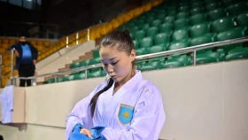 Асель Канай – бронзовый призер Каратэ Премьер-Лига (Видео)