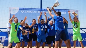 ПФК «Арман» стал чемпионом Казахстана по пляжному футболу