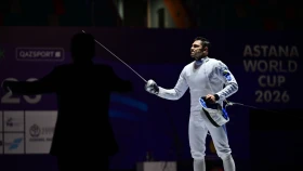 Астанада өткен Әлем кубогында шпагашы Руслан Курбанов күміс жүлде жеңіп алды