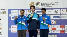 Қазақстан нысана көздеуден жасөспірімдер арасындағы Әлем кубогы кезеңінде екі алтын медаль жеңіп алды