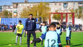 В Балхаше открыто новое футбольное поле