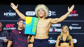 Асу Алмабаев поднялся в рейтинге UFC