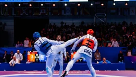 Таеквондошы Бейбарыс Қаблан жастар арасында әлем чемпионы атанды