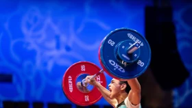 Төрехан Асанхан ауыр атлетикадан Азия чемпионатында күміс жүлдеге ие болды