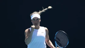 Юлия Путинцева стартовала с победы в парном разряде турнира Индиан Уэллс