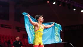 Казахстанские борцы выиграли медальный зачет молодежного чемпионата Азии