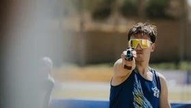 Темірлан Әбдірайымов Венгриядағы қазіргі бессайыстан Әлем кубогы кезеңінің жартылай финалына шықты