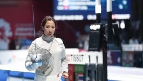 Саблямен семсерлесуден Қазақстан әйелдер командасы Азия чемпионатында күміс жүлде алды