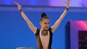 Гимнастка Акмарал Ерекешева завоевала золотую медаль на турнире в Греции