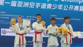 Юный алматинец завоевал «серебро» на чемпионате Азии по карате среди детей