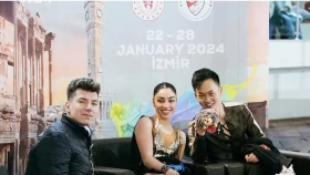 Казахстанский фигурист выступает в танцах на льду за Турцию