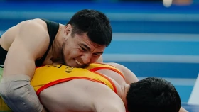 Даулетбеков и Ко. Завершилась программа вольной борьбы на Кубке РК (видео)