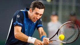 Михаил Кукушкин Ұлыбританиядағы жарыстың 1/8 финалына өтті