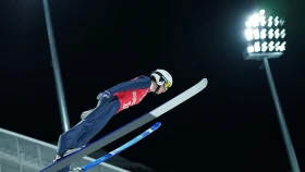 Данил Васильев шаңғымен тұғырдан секіруден FIS кубогы кезеңінде екінші орын алды