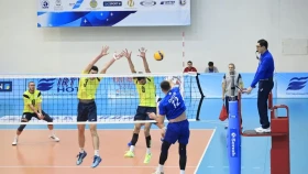 Волейболдан Қазақстан чемпионатының екінші туры жалғасуда