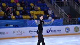 Диас Джиренбаев открыл соревновательный сезон фигурного катания в Германии