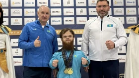 Қазақстандық паралимпиада чемпионы жаңа рекорд тіркеді