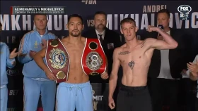 Кәсіпқой бокс: Жәнібек Әлімханұлы салмақ өлшеу рәсімінен сәтті өтті